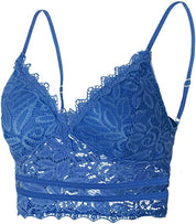 Women's mesh top with spaghetti straps and lace