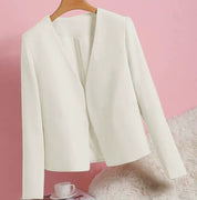 Zakelijke Blazer met Asymmetrische Pasvorm