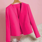 Zakelijke Blazer met Asymmetrische Pasvorm