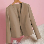 Zakelijke Blazer met Asymmetrische Pasvorm