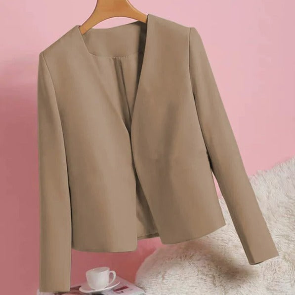 Zakelijke Blazer met Asymmetrische Pasvorm