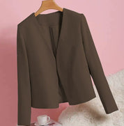 Zakelijke Blazer met Asymmetrische Pasvorm