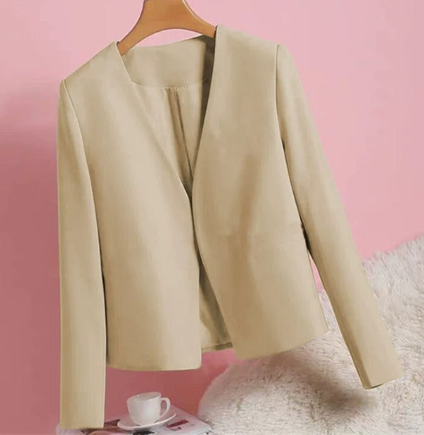 Zakelijke Blazer met Asymmetrische Pasvorm