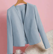 Zakelijke Blazer met Asymmetrische Pasvorm