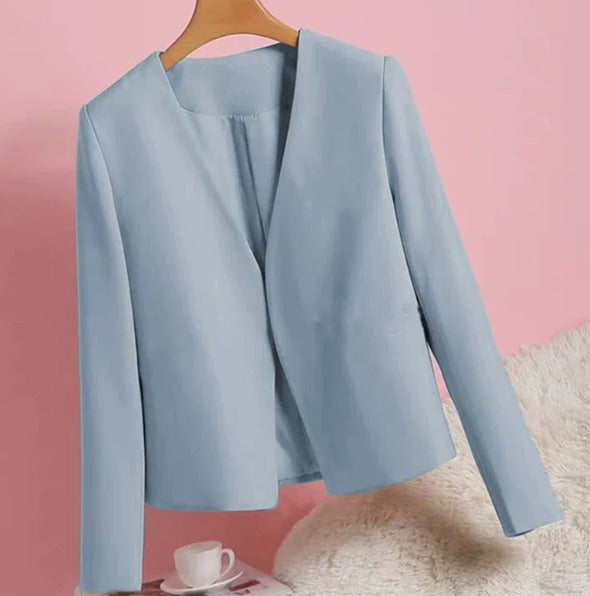 Zakelijke Blazer met Asymmetrische Pasvorm