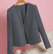 Zakelijke Blazer met Asymmetrische Pasvorm