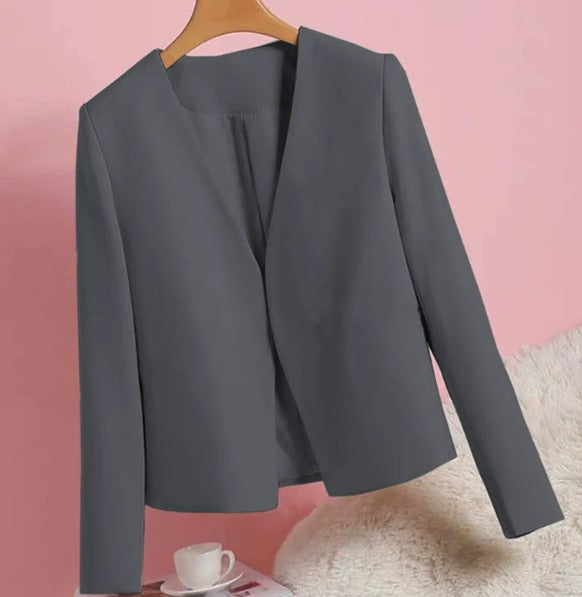 Zakelijke Blazer met Asymmetrische Pasvorm