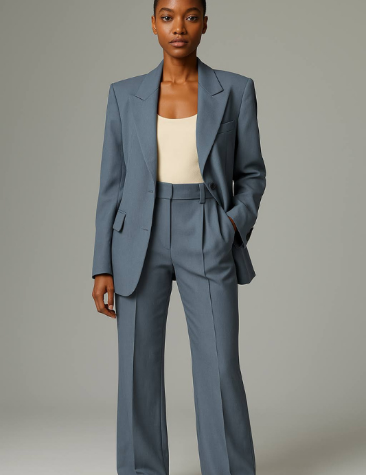 Chique getailleerde dames pak | Blazer en pantalon