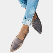 Dames loafers met spitse neus voor lente en zomer