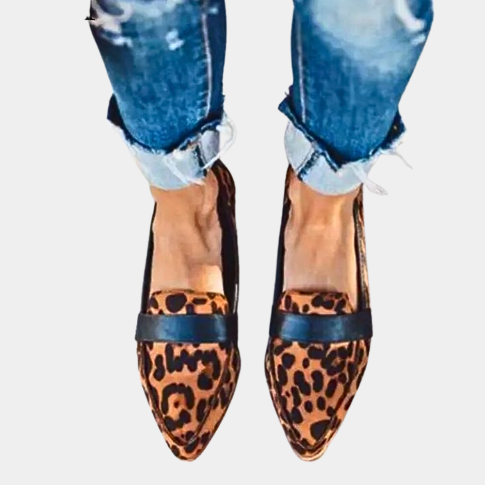 Dames loafers met spitse neus voor lente en zomer