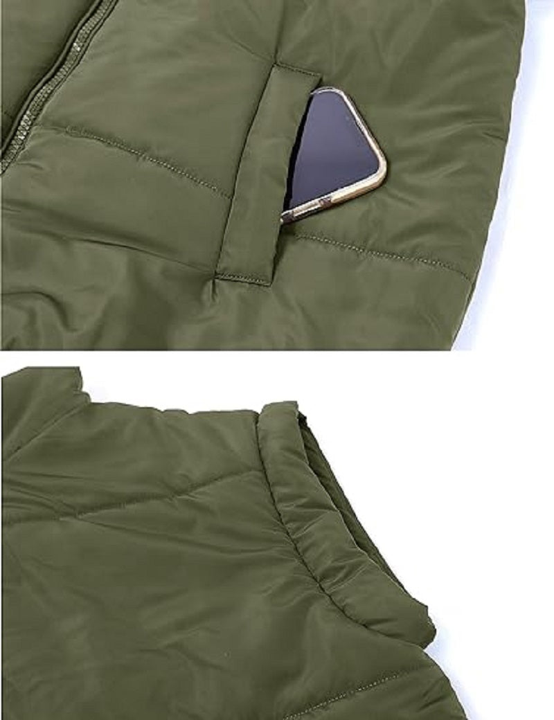Dames bodywarmer – Gewatteerde mouwloze jas voor dagelijks gebruik