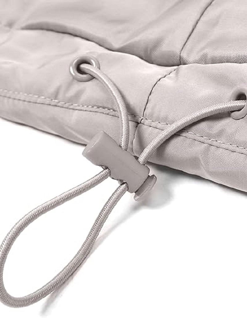 Gewatteerde dames bodywarmer met opstaande kraag | Winter