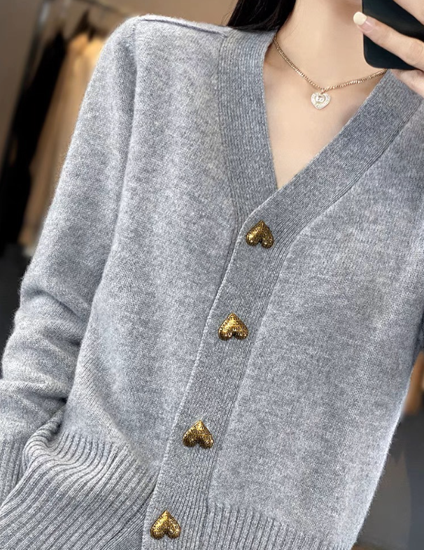 Dames vest | Met V-hals en knoopsluiting
