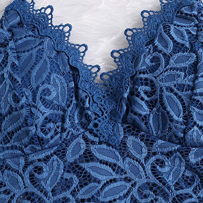 Women's mesh top with spaghetti straps and lace