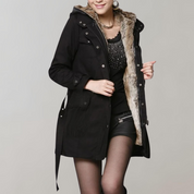 Dames Parka Jas | Warme Voering en Capuchon | Middellange Lengte | Winterjas