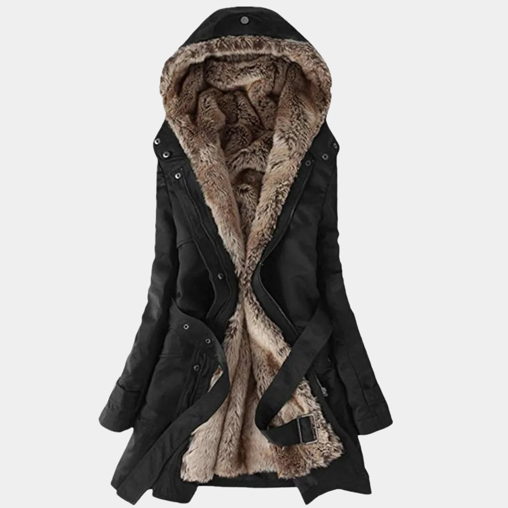Dames Parka Jas | Warme Voering en Capuchon | Middellange Lengte | Winterjas