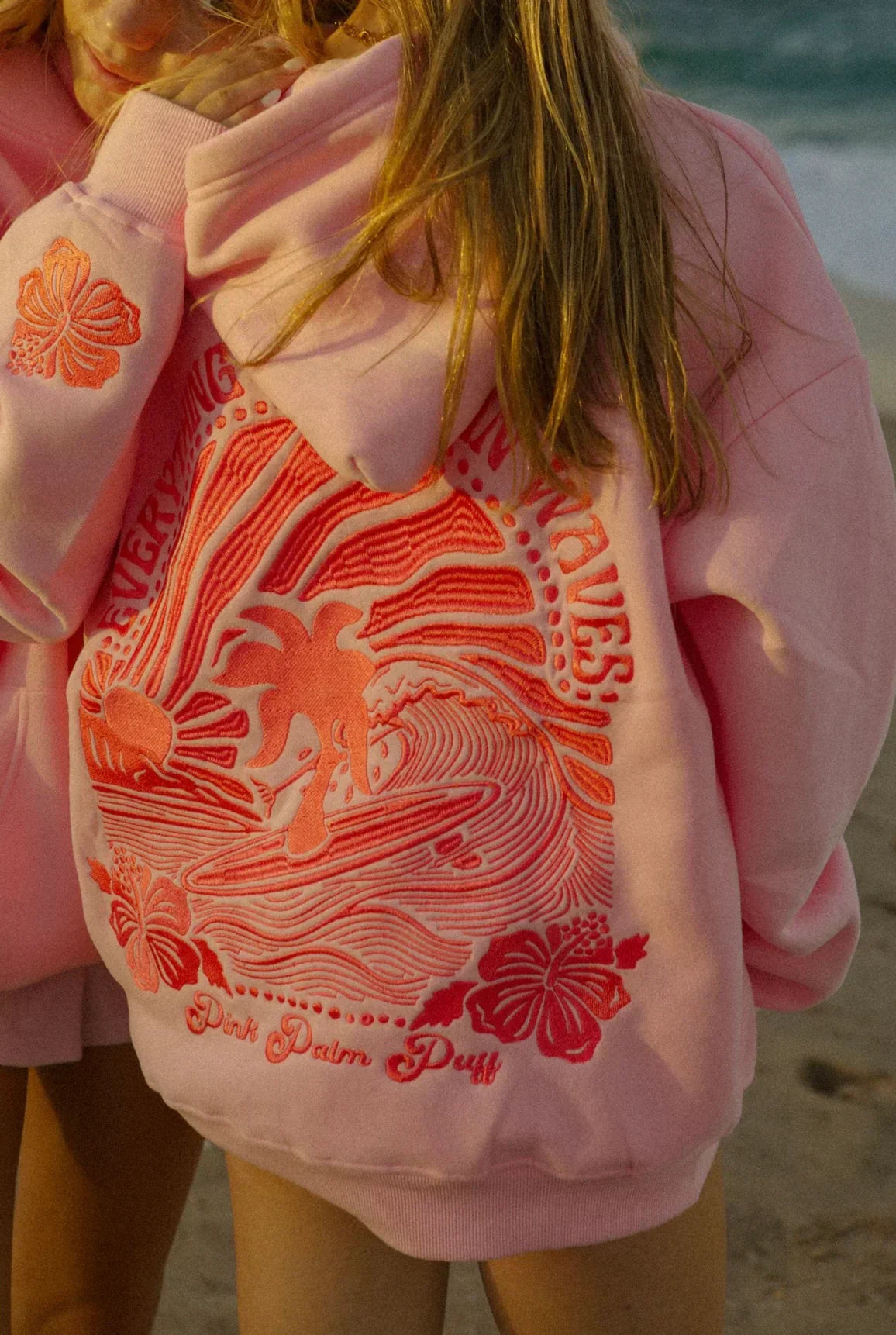 Oversized hoodie dames | Comfortabele hoodie met print op de rug