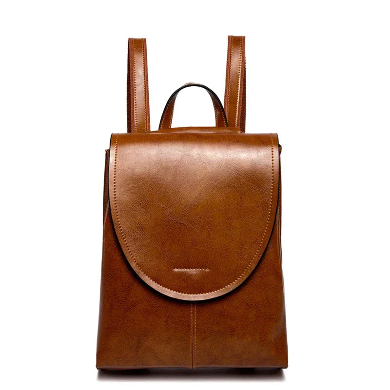 Dames schoudertas leerlook | Elegante en praktische handtas