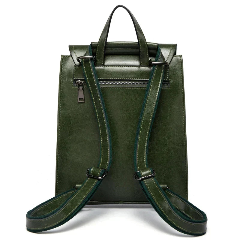Dames schoudertas leerlook | Elegante en praktische handtas