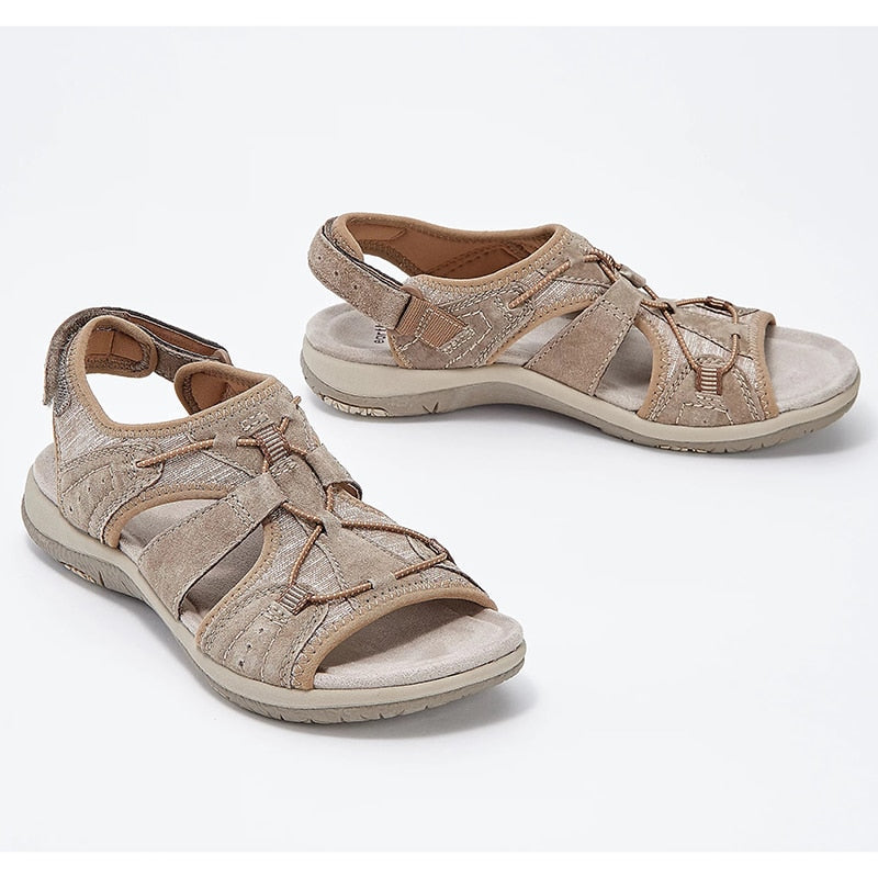Dames sandalen met open teen voor de lente en zomer