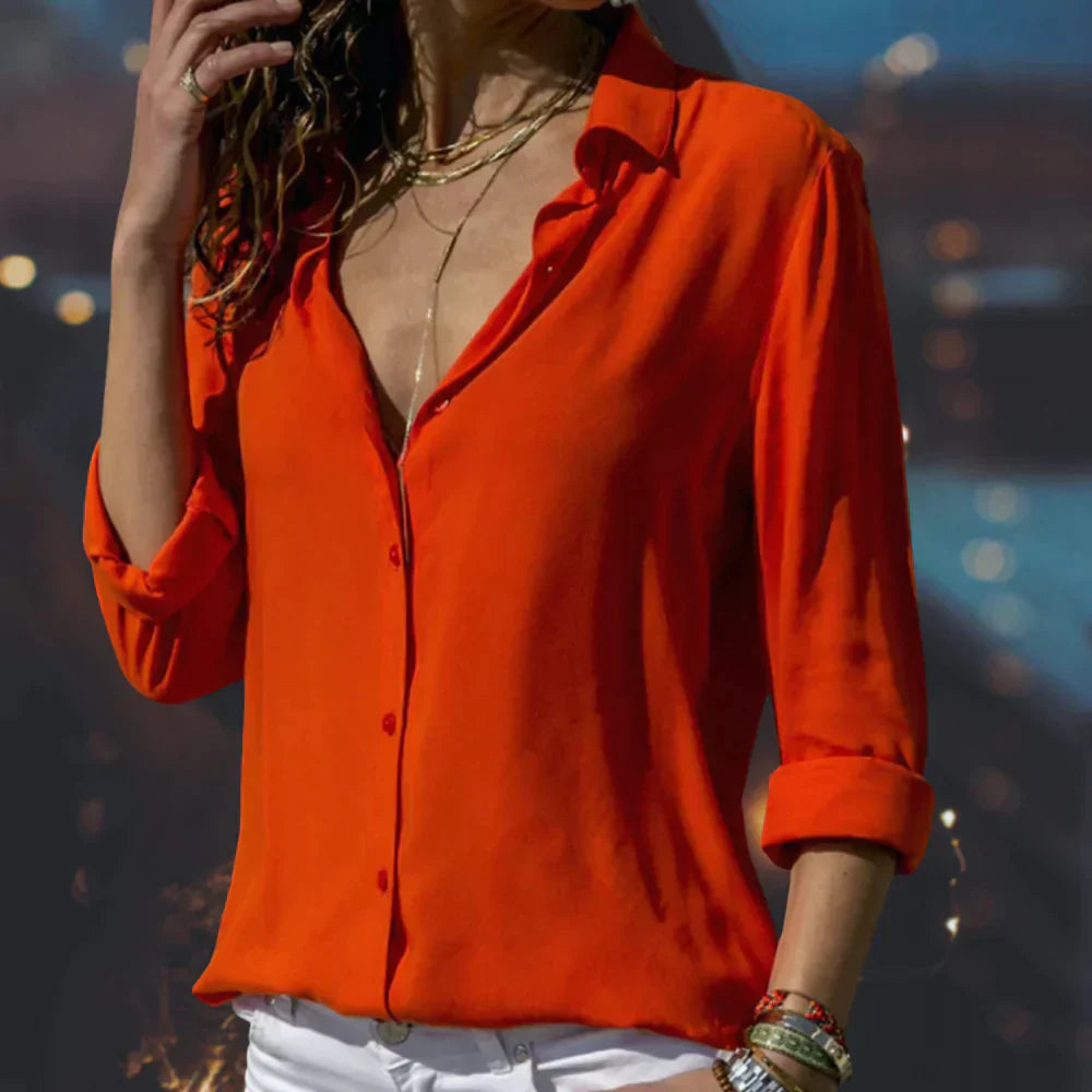 Hannah-Top-Button-Up-Blouse-with-Classic-Collar-4.webp