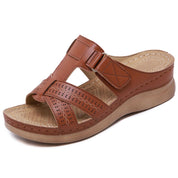 Dames sandalen met dikke zool