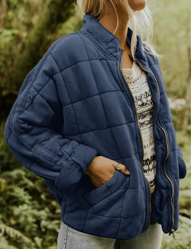 Gewatteerde dames bomberjack | Oversized met zachte voering