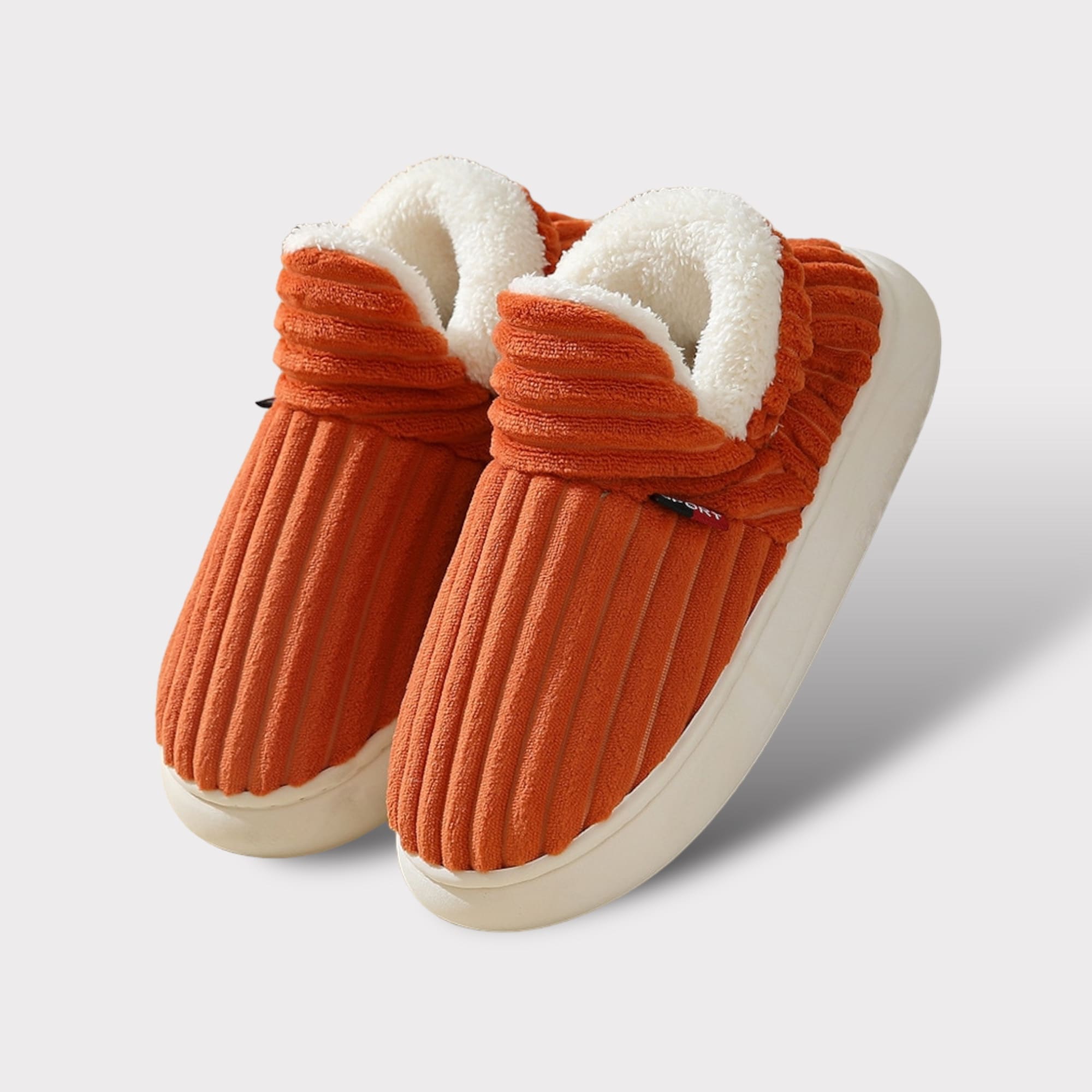 Warme dames pantoffels met bontvoering | Comfortabele winter slippers