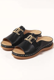 Dames sandalen met gespband - Lente en zomer