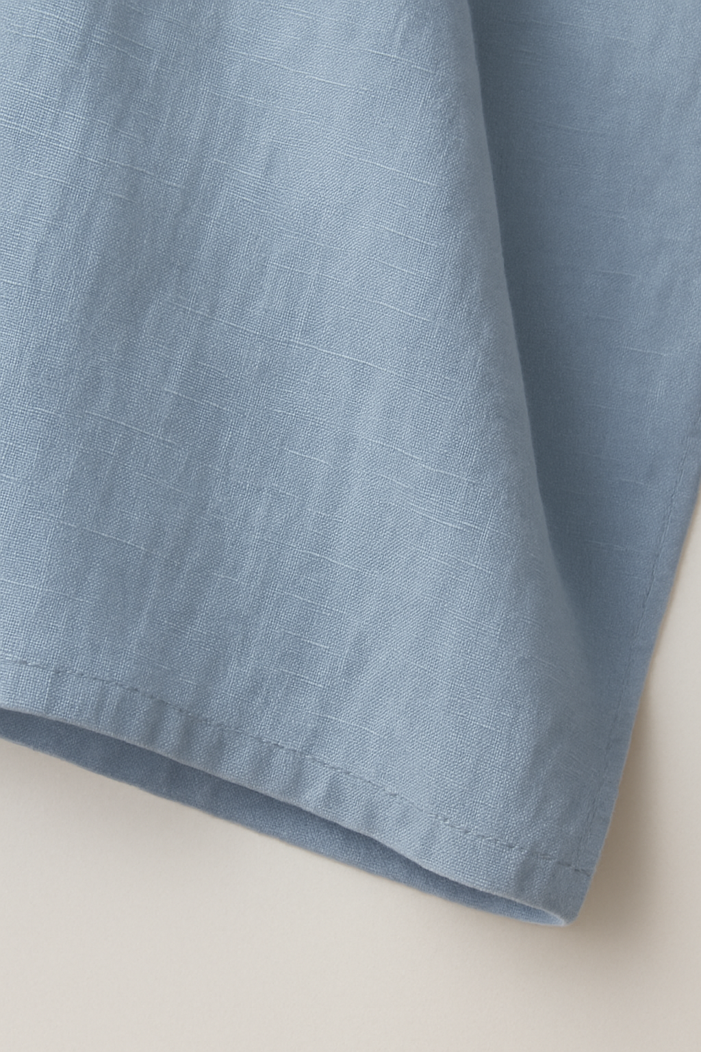 Dames zomerjurk blauw of wit - Ronde hals en rechte snit
