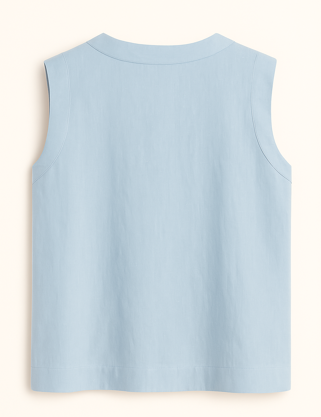 Linnen-Blouse-Met-Korte-Mouwen-en-Ronde-Hals-Zomerse-Luchtigheid-3.png
