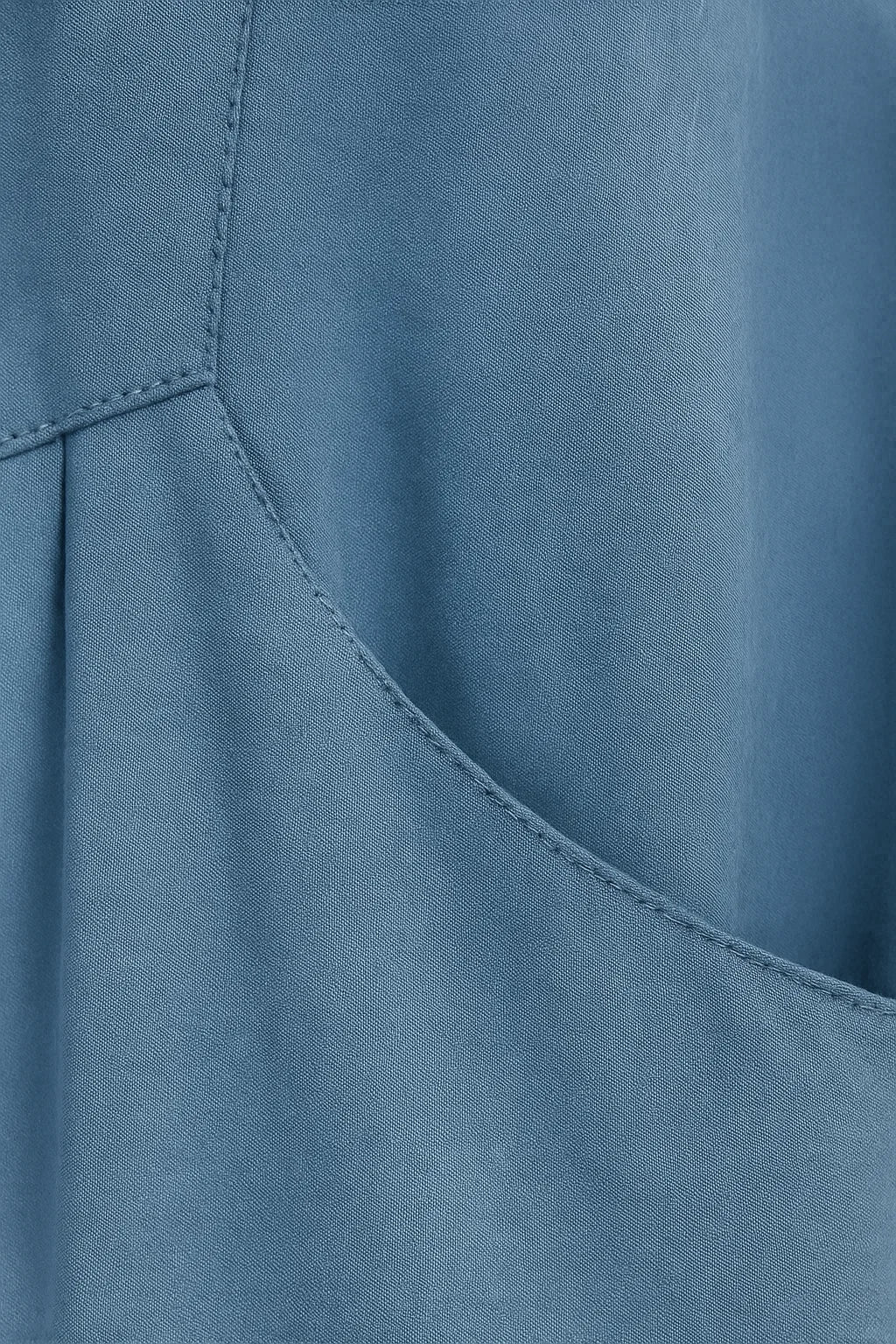 Dames linnen look jumpsuit met losse pasvorm en zijzakken