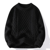 Warme dames gebreide trui | Comfortabele winter sweater met stijlvol patroon