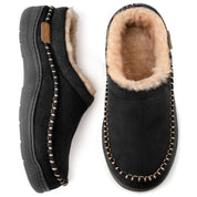 Warme Pantoffels met Bontvoering | Suede Look | Anti-Slip Zool | Instap Sloffen Winter