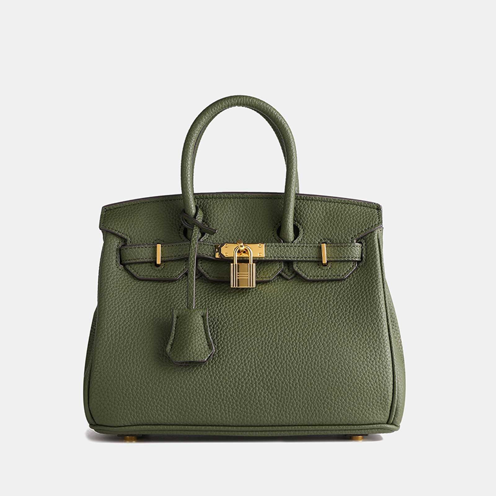 Dames handtas met goudkleurige details
