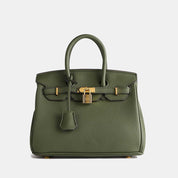 Dames handtas met goudkleurige details