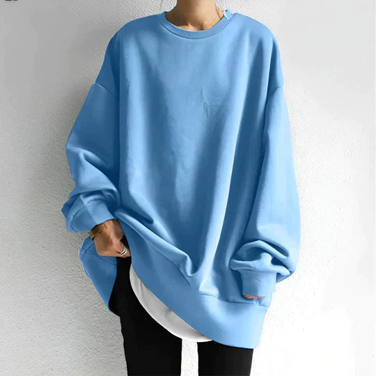 Oversized dames sweater | Warme trui met lange mouwen