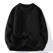 Warme dames gebreide trui | Comfortabele winter sweater met stijlvol patroon