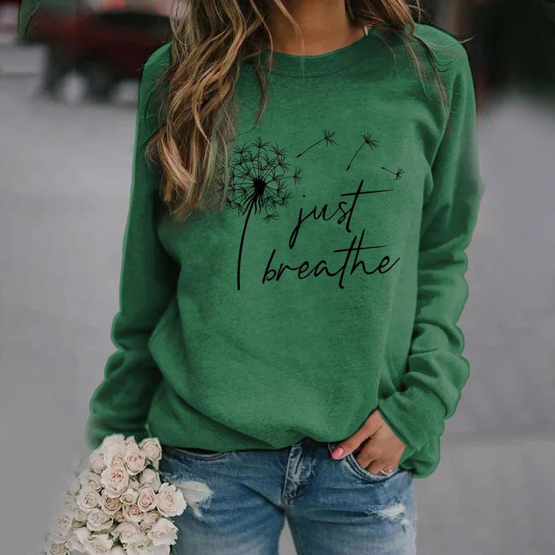 Dames sweatshirt | Comfortabel met ronde hals