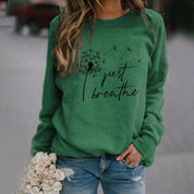Dames sweatshirt | Comfortabel met ronde hals