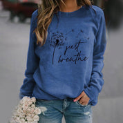 Dames sweatshirt | Comfortabel met ronde hals