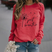 Dames sweatshirt | Comfortabel met ronde hals