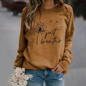 Dames sweatshirt | Comfortabel met ronde hals