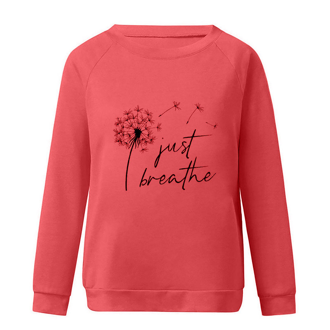 Dames sweatshirt | Comfortabel met ronde hals