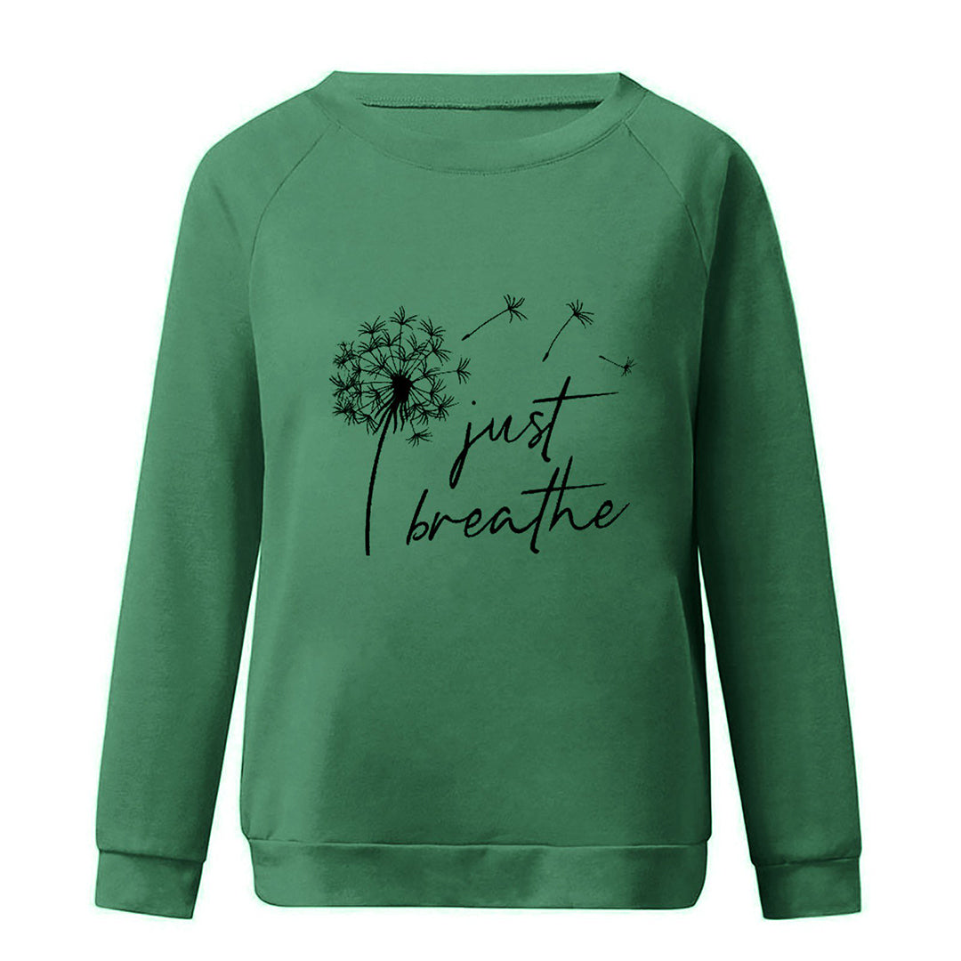 Dames sweatshirt | Comfortabel met ronde hals