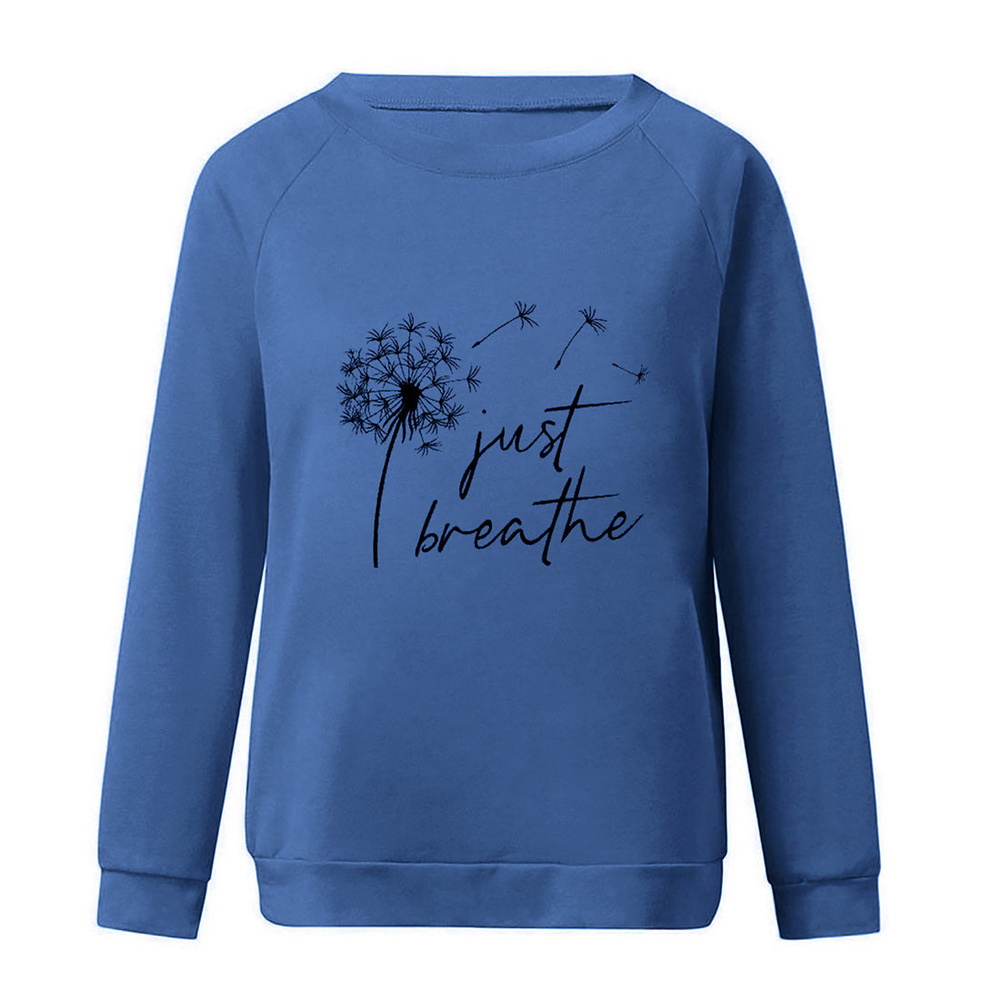 Dames sweatshirt | Comfortabel met ronde hals