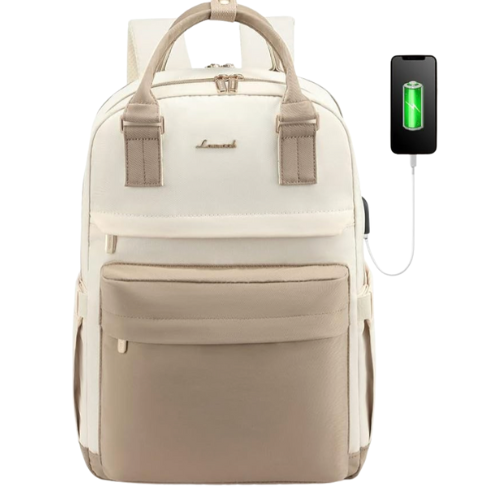 Waterdichte dames rugzak | Met USB Poort en laptopvak