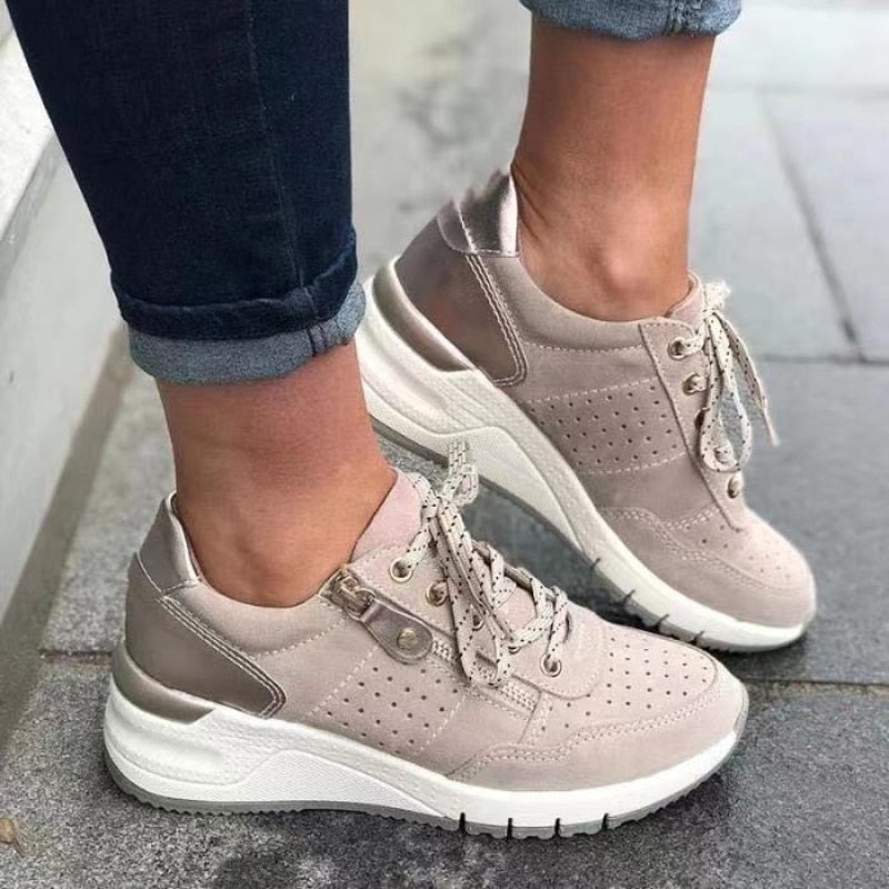 Dames sneakers | Stijlvolle sneakers met comfortabele loopzool