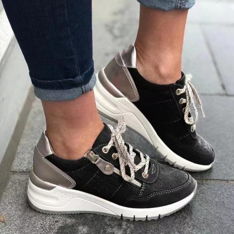 Dames sneakers | Stijlvolle sneakers met comfortabele loopzool