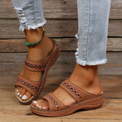 Dames sandalen met verstelbare bandjes - Lente en zomer
